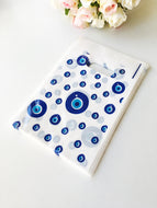 100 pcs evil eye bag - evil eye gift bag - evil eye coin bag - evil eye purse - Evileyefavor