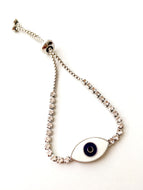 Blue Evil Eye Bracelet, Turkish Evil Eye, Protection Bracelet - Evileyefavor