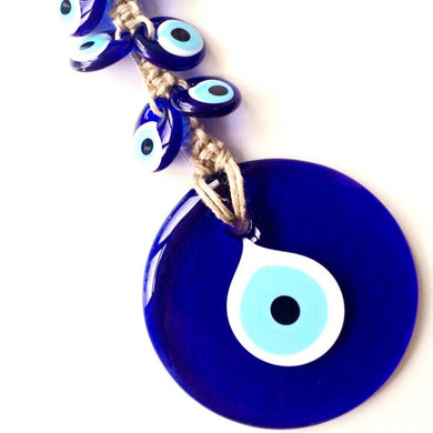 Evil Eye Macrame Wall Hanging - Evileyefavor