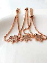 Good Luck Elephant Bracelet, Rose Gold Jewelry - Evileyefavor