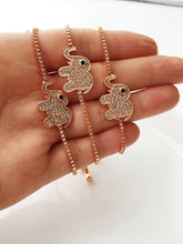 Good Luck Elephant Bracelet, Rose Gold Jewelry - Evileyefavor