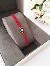 Red String Evil Eye Bracelet, Adjustable Evil Eye Charm Bracelet - Evileyefavor