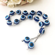 Greek resin evil eye beads komboloi - Evileyefavor