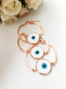 Murano Evil Eye Bracelet, Evil Eye Jewelry - Evileyefavor