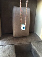 White evil eye beads, evil eye necklace, murano necklace, glass evil eye - Evileyefavor