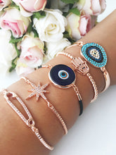 Evil Eye Bracelet Set, Murano Evil Eye Bracelet, Elegant Bracelet - Evileyefavor