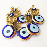 Tiny Gold Evil Eye Wall Hanging - Evileyefavor