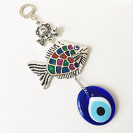 Fish Evil eye wall hanging - Evileyefavor