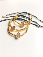 Gold Evil Eye Bracelet, Adjustable Greek Jewelry - Evileyefavor