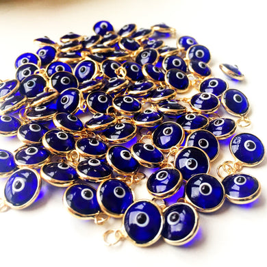 Bulk set blue evil eye beads - Evileyefavor