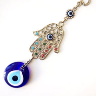 Hamsa Evil Eye Wall Decor - Evileyefavor
