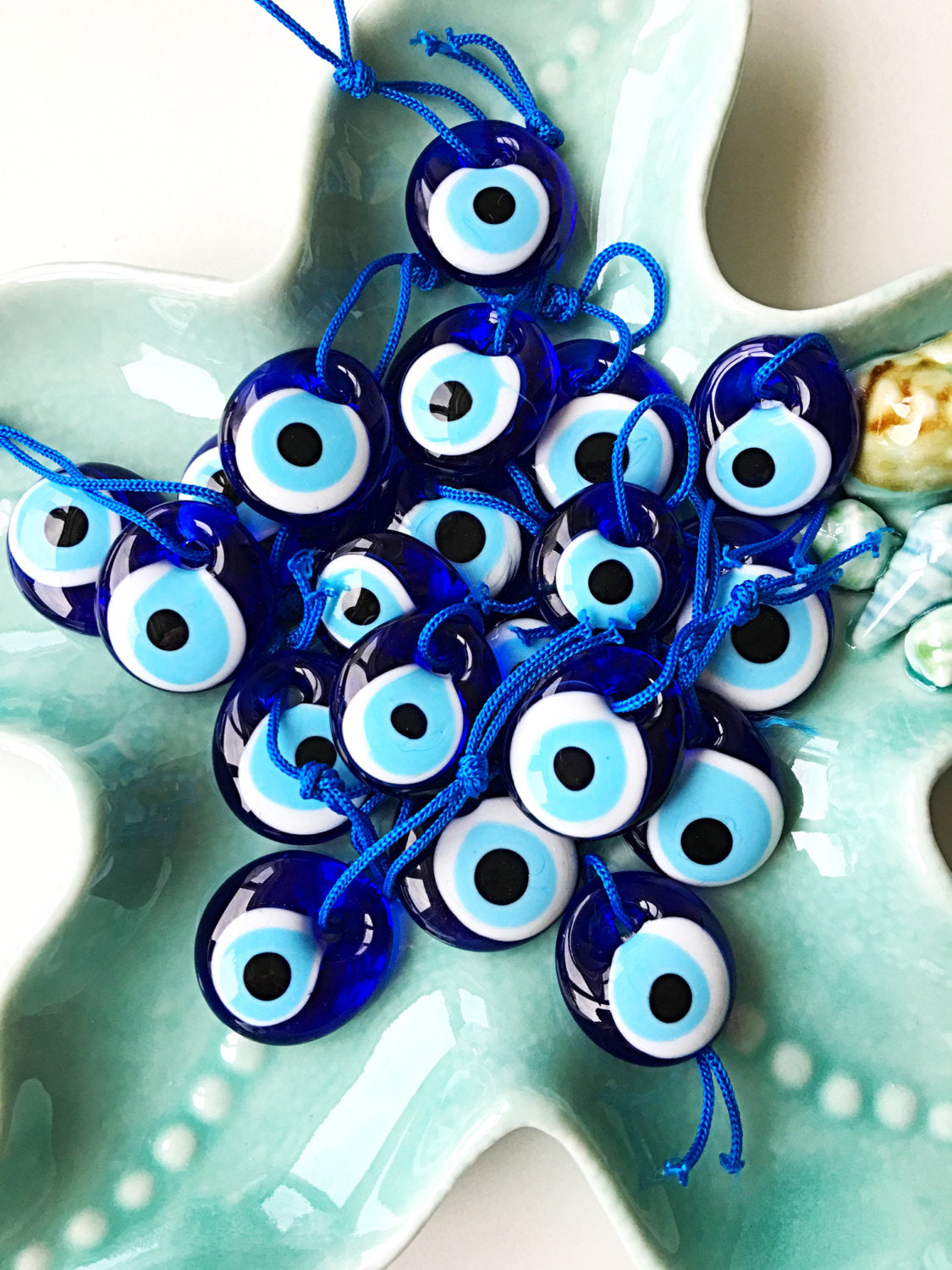 20 pcs nazar boncuk, evil eye beads, wedding favors for guests