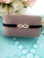 Friendship Bracelet, Evil Eye Bracelet, Infinity Bracelet - Evileyefavor