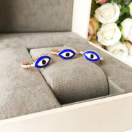 Oval Evil Eye Ring - Evileyefavor