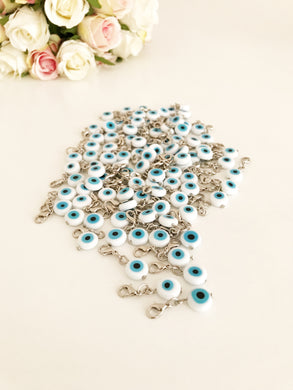 Evil Eye Bead with lobster clasp - Evileyefavor