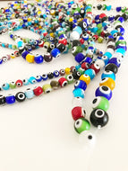 Mix Color Evil Eye Beads - 6mm to 12mm - Evileyefavor